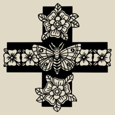 Cross tote bag Design