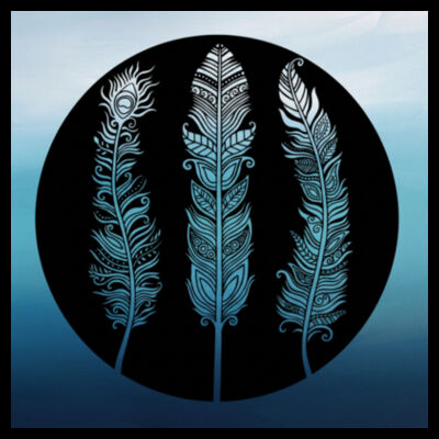 Feather cushion Design