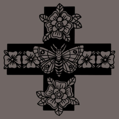 Puriri Moth Cross  Design