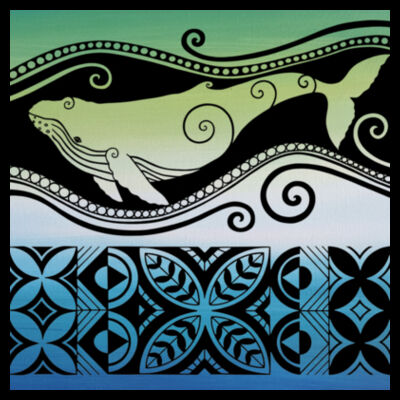 Whale Cushion Colour Design