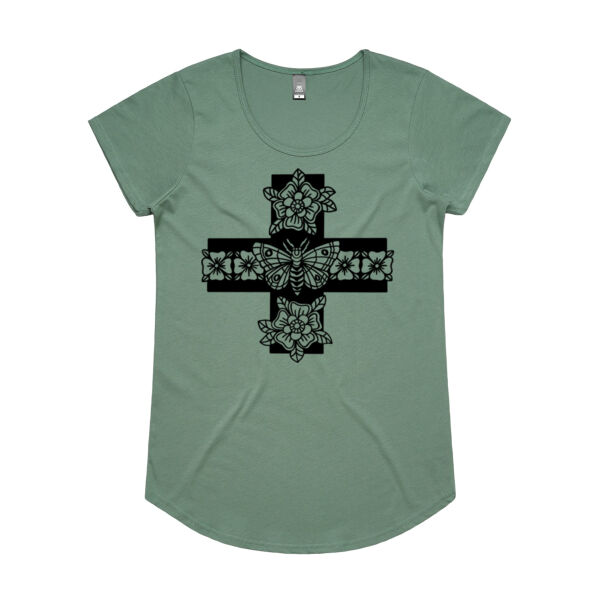 Moth Cross Tee Thumbnail