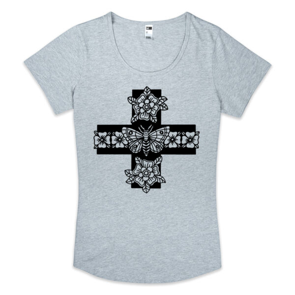 Moth Cross Tee Thumbnail